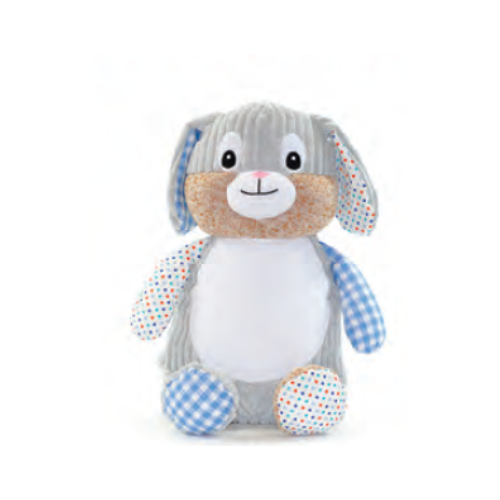 Blue Bunny Patchwork Cubbie