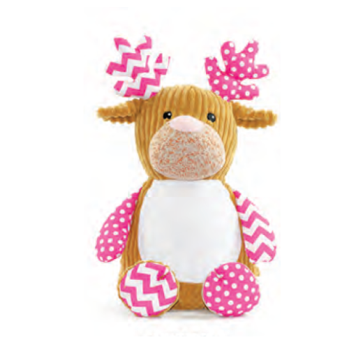 Cupcake Pink Deer Cubbie